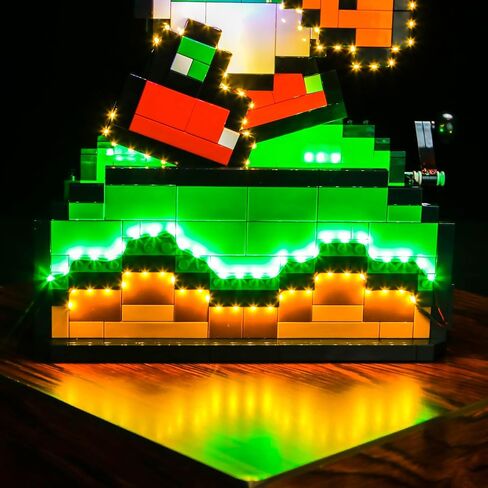 Light Compatible with Lego Super Mario World: Mario & Yoshi, Lighting Set Accessories Compatible with Lego 71438, No Models Only Light (Music Version) in Saudi Arabia