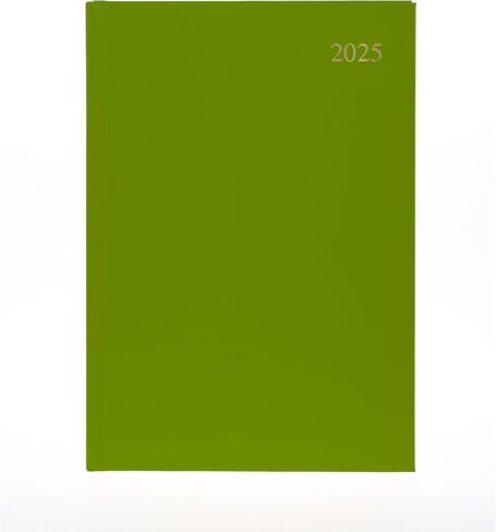 Collins Essential 2025 Business Diary - A5 Day to a Page Planner with Faux Leather Hardback Cover - Maroon - ESSA51.78-25 in Saudi Arabia