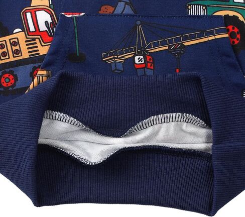 NUBEEHOHO Toddler Boy Hoodie Cartoon Graphic Fall Clothes Kids Cute Sweatshirts With Kangaroo Pocket 2-8T in Kuwait