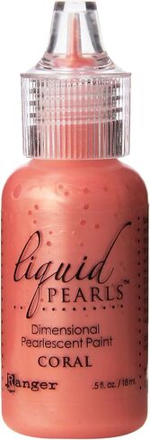 Ranger LPL-02062 Liquid Pearls Glue 1/2-Ounce, White Opal in Saudi Arabia