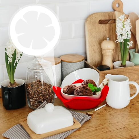Insulated Dishmat Template Bowl Cozy Template 3 Sizes Cotton Batting for Crafts Sewing Template Bun Dumpling Maker Compact Bowl Wraps Template The Pet Dish Rack Major to Rotate in Saudi Arabia