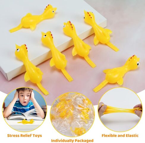 10pcs Slingshot Dinosaurs with 1pcs Cardboard Targets,Rubber Slingshot Dino Finger Toys for Kids Adults,Birthday Halloween Party Favors Classroom Exchange Xmas Gifts for Boys Girls in Kuwait