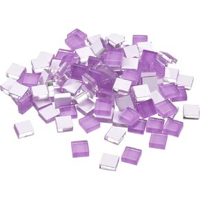 MECCANIXITY Mosaic Tiles, Micro Glass Tiny Mini Mosaic Tile DIY Hobbies Handmade Crystal Free Stone Craft Material Creativity (Ocean Green Pack of 440)