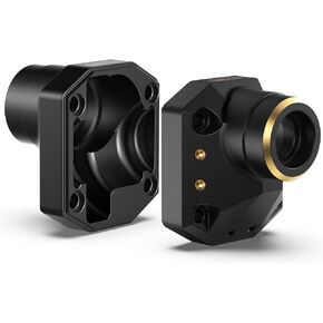 COOWOO RC Differential Covers Upgrade Parts for 1/10 Capra UTB10 RC Crawler Cars - Set of 2, Precision CNC Machined, Enhanced Stability, Improved Traction, and Durability