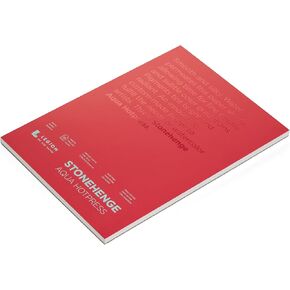 Stonehenge Aqua Watercolor Block , 7 X 10 Inches, 140 Pound, Hot Press, White, 15 Sheets