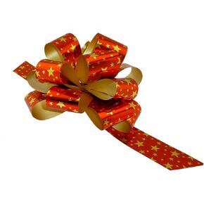 Red & Black Buffalo Plaid Pull Bows - 5" Wide, Set of 10, Gift Bows, Farmhouse Decor, Gift Wrap, Wedding, Presents, Fundraiser, Wreath, Swag, Fall, Christmas, Valentine's Day