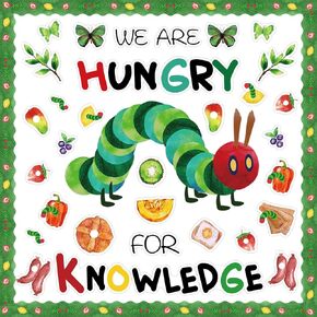 Hungry Caterpillar Classroom Decor, 81Pcs Very Hungry Caterpillar Bullettin Board Decoration Set for Teacher Back to School Supplies Caterpillar Theme DIY Projects Door Wall Decor