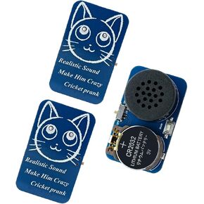 Cricket Noise Maker Prank (3 PCS), Beeping Several Days, Hidden Prank Noise Maker for Adults