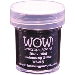 Wow Embossing Powder 15ml-Black Glint