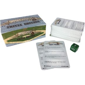 Grandma Smiley's What About Baseball Trivia Game Edition, Baseball Games, Sports Games, 500 Trivia Cards, Baseball Card Game, Trivia Games for Kids and Adults Ages 15 and Up