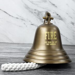 Polished Brass Big Sale Engraved Bell (7 Inch)