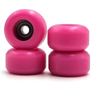 Fingerboard Bearing Wheels, CNC Polyurethane, Set of 4 Wheels, Finger Skate Wheels, Wheels (Black) in Kuwait