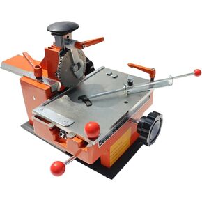 Manual Nameplate Metal Label Stamping Printer Machine Semi-Automatic Sheet Embosser with Fixture 4mm