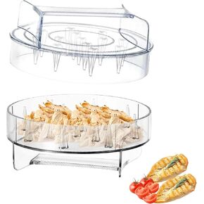 Transparent Chicken Shredder with Lid, Meat Shredder Machine with Ergonomic Handle, Chicken Breast Shredder Tool Twist for Chicken & Beef, Anti-Slip, Dishwasher Safe, Heat Resistant, BPA Free