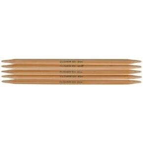 Clover 72683 Bamboo Double Point Knitting Needles 7 in. 5-Pkg-Size 45