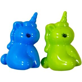 Kids Unicorn Shaped Pencil Sharpener, Pack of 2, Random Color