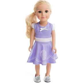 Little Adventures Twirl Princess Doll Dress - Doll Not Included - Machine Washable Child Pretend Play and Party Doll Clothes with No Glitter (Medieval Twirl)