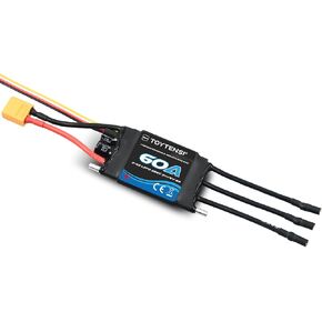 60A 2-6S Water Cooling Brushless Marine ESC for RC Boat with 3.5mm Bullet and XT60 connectors
