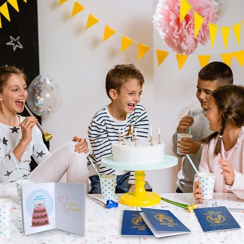 60Pcs Blank Passport Notebook Passport Books for Kids Blue Passport Notebook 4 x 5.5Inch Blank Passport Notebook Pretend Passports for Back to School Party School Theme Party Favors in Saudi Arabia