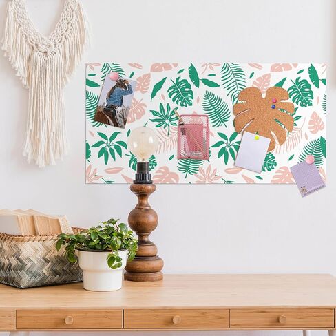 Harloon 15 Pcs Locker Decoration and Organizer Kit Tropical Locker Wallpaper Magnetic Pen Holder Magnetic Mirror Whiteboard Marker Cork Board with 3 Push Pins 3 Magnetic Clip 6 Magnets (Cactus) in Kuwait
