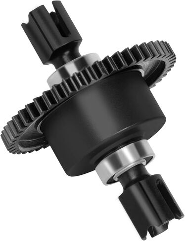 جزء الترقيات التفاضلية Steel #45 50T لـ 1/8 Karton Typhon Outcast Talion 6S، Matel 50T ترقيات الحالة التفاضلية، أسود in Kuwait