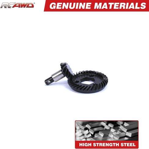 RCAWD 40CrMo4 Differential Gear 33T & Input Gear 13T for for Axial 1/18 UTB18 Capra Trail Diff Gears Upgrade Parts in Saudi Arabia