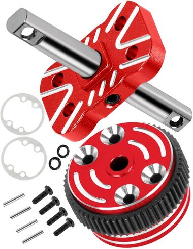 Aluminum Differential Locker Spool Diff Locker Mounts Set Upgrades Part for 1/10 Slash/Rustler/Stampede/Bandit 2WD(VXL),Sealed Differential Case Hops Up.Green in Saudi Arabia