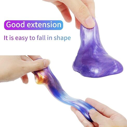 6 Pack Slime Eggs Stress Relief Toys Easter Eggs for Kids Boys Girls Teens Christmas Stocking Stuffers Gifts in Saudi Arabia