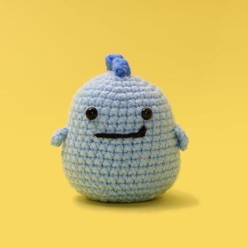 مجموعة Wiiken Crochet للمبتدئين البالغين، تعلم الكروشيه من خلال فيديو تعليمي منهجي خطوة بخطوة، طقم كروشيه حيواني هدايا يمكنك صنعها بنفسك للعائلة والأصدقاء، غزل كافٍ لحيوانين لطيفين in Saudi Arabia