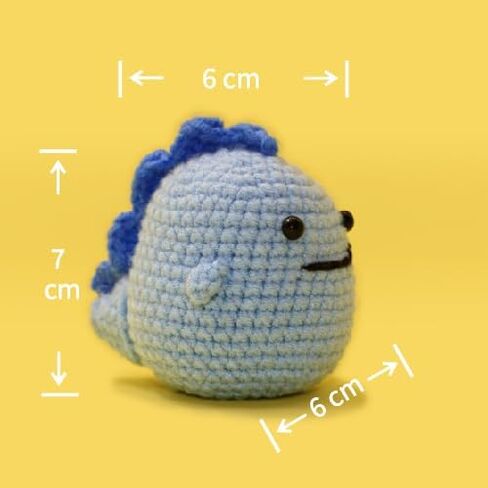مجموعة Wiiken Crochet للمبتدئين البالغين، تعلم الكروشيه من خلال فيديو تعليمي منهجي خطوة بخطوة، طقم كروشيه حيواني هدايا يمكنك صنعها بنفسك للعائلة والأصدقاء، غزل كافٍ لحيوانين لطيفين in Saudi Arabia