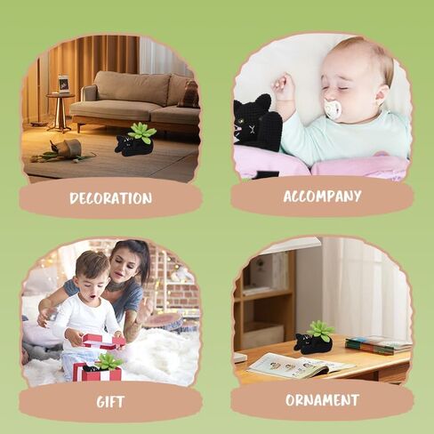 مجموعة Armiwiin كروشيه للمبتدئين - مجموعة نباتات بوعاء للقطط مع دروس فيديو خطوة بخطوة، حرفة يدوية للبالغين والأطفال، هدية رائعة للنساء in Kuwait