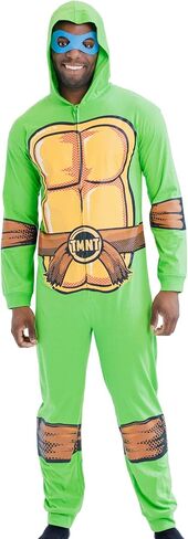 Teenage Mutant Ninja Turtles Zip Up Cosplay Costume Coverall and Masks Newborn to Adult Sizes (0-3 Months - 2XL) in Saudi Arabia