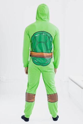Teenage Mutant Ninja Turtles Zip Up Cosplay Costume Coverall and Masks Newborn to Adult Sizes (0-3 Months - 2XL) in Saudi Arabia