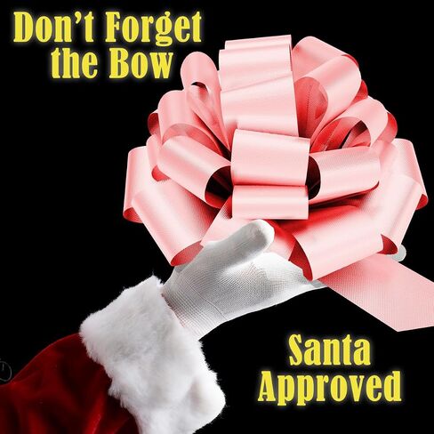 12 Inch Big Bow for Bike Metallic Pull Bow Makes Large Car Bow Perfect for Really Giant Gift Wrapping This Pull String Car Bow is Weather Resistant (Blue, 1XBow) in Kuwait