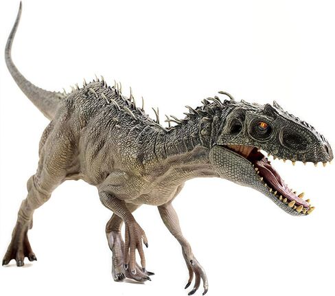 Gemini&Genius Small Tyrannosaurus Rex Dinosaur Toy for Kids with Moveable Jaw, 8 Inches Length Realistic Dino Toy, Play Toy, Collection, Room Decor Dinosaur for Kids in Kuwait