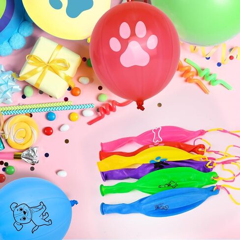 36 Pcs Farm Animals Punch Balloons with Rubber Band Handle Heavy Duty Farm Animals Themed for Kids Party Favors (Farm Animals Themed, 36) in Saudi Arabia
