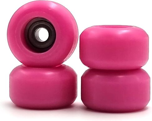 Fingerboard Bearing Wheels, CNC Polyurethane, Set of 4 Wheels, Finger Skate Wheels, Wheels (Black) in Kuwait