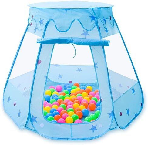 خيم لعب الأميرة للأطفال من Ball Pit خيمة لعب داخلية وخارجية منبثقة بستة جوانب in Saudi Arabia