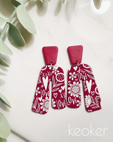 KEOKER Easter Silk Screen for Polymer Clay, 3PCS Easter Silk Screen Polymer Clay, Easter Day Silk Screen Stencils for Polymer Clay, Rabbit Pattern Polymer Clay Stencil (Easter Eggs) in Saudi Arabia