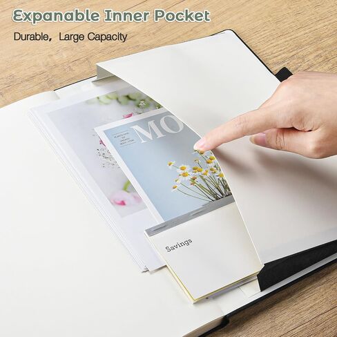 3 Pack College Ruled Notebook, A4 Hardcover Leather Notebook for Work, Lined Notebook Journal for Women, Men, 192 Thick Paper, 8.5" x 11", Large Notebook, Professional Business Notebook, Multicolor in Saudi Arabia