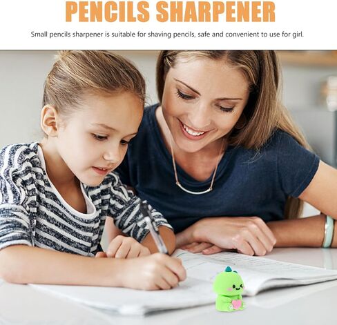 Animal Pencil Sharpener for Kids Cute Pencils Sharpener Cartoon Dinosaur Manual Pencils Sharpener for Boys Girls Graduation (Dinosaur) in Saudi Arabia