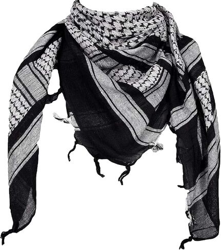 وشاح صحراوي تكتيكي من Duke Defense Shemagh، متعدد الألوان، 100% قطن كوفية، وشاح رأس للرقبة للرجال والنساء in Saudi Arabia