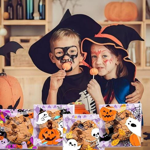 Christmas Cellophane Bags Biscuit Roasting Treat Bags Individual Wrappers Self Adhesive OPP Cookie Bakery Present Gift DIY Candy Decorating Favor Bags (4x4 Inch, 200Pcs) in Saudi Arabia