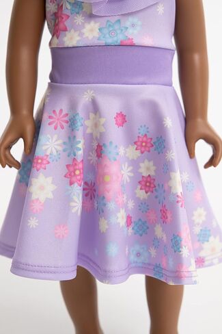 Little Adventures Twirl Princess Doll Dress - Doll Not Included - Machine Washable Child Pretend Play and Party Doll Clothes with No Glitter (Medieval Twirl) in Saudi Arabia