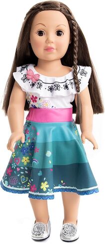 Little Adventures Twirl Princess Doll Dress - Doll Not Included - Machine Washable Child Pretend Play and Party Doll Clothes with No Glitter (Medieval Twirl) in Saudi Arabia