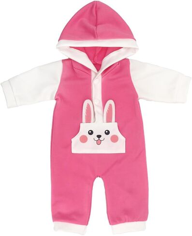 AISITE 14 inch Doll Clothes - 2 Sets Cartoon Printed Jumpsuits for 14-16 inch Baby Doll Boy and Girl in Saudi Arabia