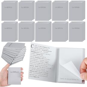 48 Pcs Jehovah Accessories Jehovah Bible Sticky Notes Witness Gifts Christian Jehovah Notepads Org Supply for Jehovah Service Study(Classic English)
