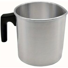 32oz Aluminium Wax Melting Pot with Heat-Resistant Handle and Dripless Pouring Spout for Candle Making