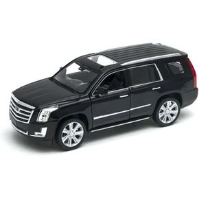 2017 Escalade with Sunroof Black 1/24-1/27 Diecast Model Car by Welly 24084bk