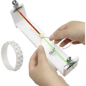 ARTICHIC Jig Bracelet Maker Kit, U-Shape Paracord Bracelet Making Tool with Adjustable Frame, 2 Clips, Wrist Measurement Ruler, and String Bracelet Making Kit